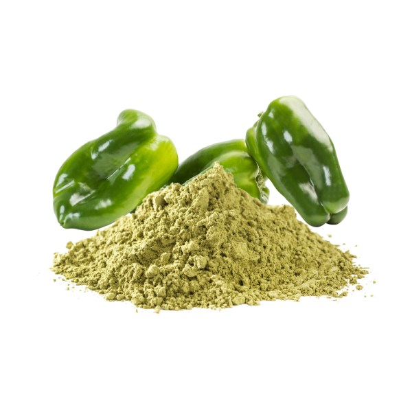 Chile Poblano Deshidratado en Polvo