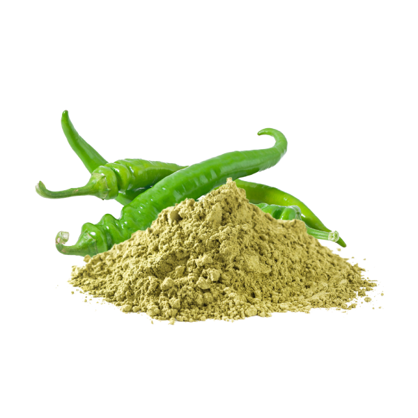 Chile Serrano Deshidratado en Polvo